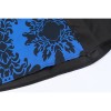 Medieval Court Dress Costume Women Cosplay Retro Long Sleeve Hooded Print Party Dress SM243