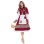 Little Red Riding Hood Costume Andersen Match Girl Fairy Tale Character Costume SM3025