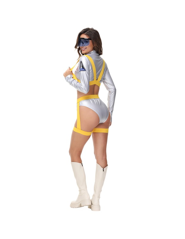 Adult Astronaut Cosplay Uniform Earth Space Astronaut Costume Stage Play Costume MS5602