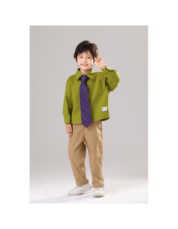 Children's Day School Shirt Cosplay Long Sleeve Dress Up Costumes Boy Fox Cosplay Costume MS5117