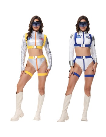 Adult Astronaut Cosplay Uniform Earth Space Astronaut Costume Stage Play Costume MS5602