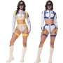 Adult Astronaut Cosplay Uniform Earth Space Astronaut Costume Stage Play Costume MS5602