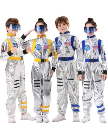 Family Outfits Earth Spacesuit Pilot Cosplay Character Astronaut Cosplay Party Astronaut MS5601
