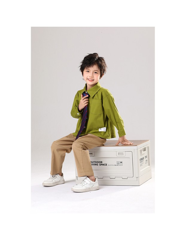 Children's Day School Shirt Cosplay Long Sleeve Dress Up Costumes Boy Fox Cosplay Costume MS5117