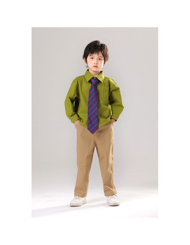 Children's Day School Shirt Cosplay Long Sleeve Dress Up Costumes Boy Fox Cosplay Costume MS5117