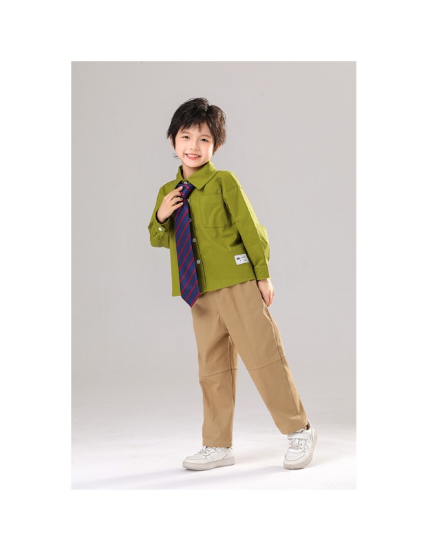 Children's Day School Shirt Cosplay Long Sleeve Dress Up Costumes Boy Fox Cosplay Costume MS5117