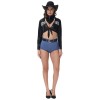 Halloween Stage DS Lead Dance Costume Cowboy Jazz Tassel Female Western Cowboy Costume MS5567