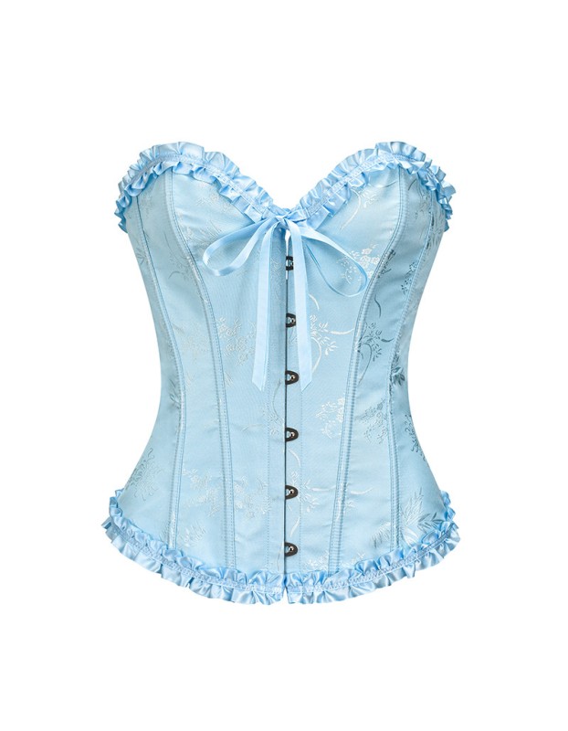 Women Sexy Corsets Bustiers Floral Burlesque Vintage Corset M26046