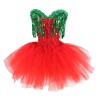 Women Christmas Corset Bustier Top with Sequin Tassels Gothic Party Night Korsett Christmas Costumes