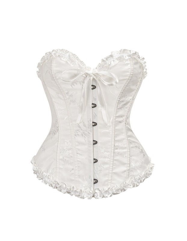 Women Sexy Corsets Bustiers Floral Burlesque Vintage Corset M26046