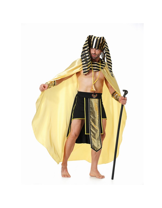 Halloween Adult Cosplay Adult Male Egyptian Pharaoh Costume XY82307