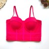 Sports Bra Mesh Yarn Underwire Fishbone Suspender Breathable Underwear KN8594