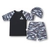 Boys Camo Swimwear Children's Trunks Separate Sun Protection Bathing Suit KF204