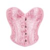 Plus Size S-6XL Sexy Strapless Tube Tops Women Overbust Jacquard Bustiers Waist Corset