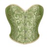 Plus Size S-6XL Sexy Strapless Tube Tops Women Overbust Jacquard Bustiers Waist Corset