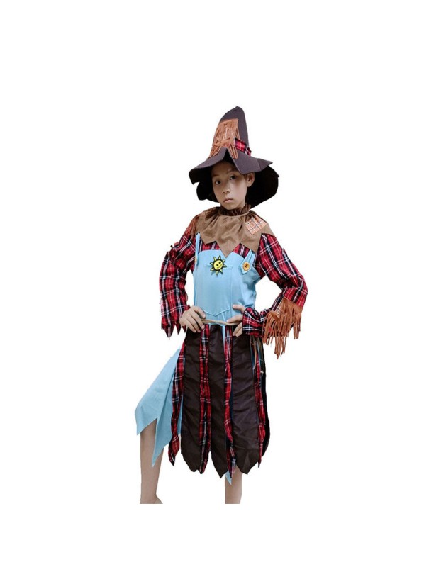 Parent Child Wizard Of Oz Scarecrow Dorothy Couple Drama Witch Costumes MS5081