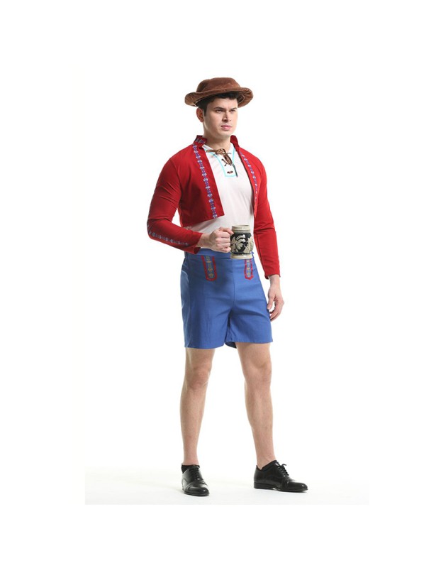 Carnival Costume Traditional Festival National Carnival Pageant  Men Costume XY82203