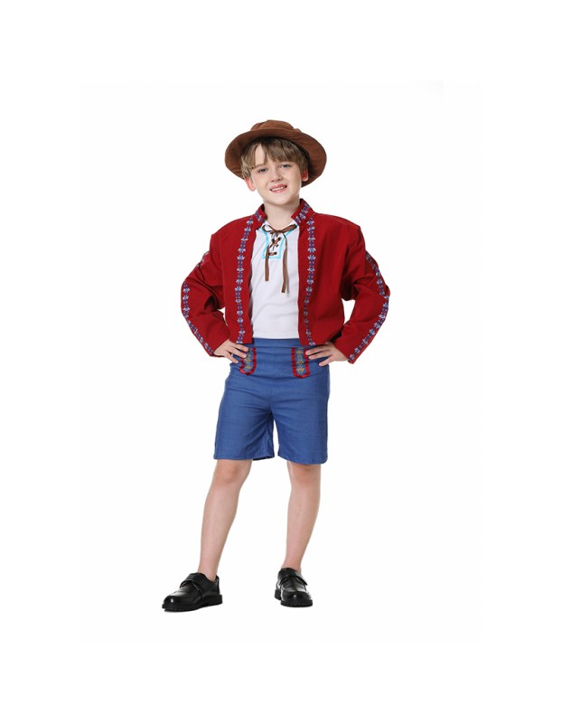 Carnival Costume Traditional Festival National Carnival Pageant  Men Costume XY82203