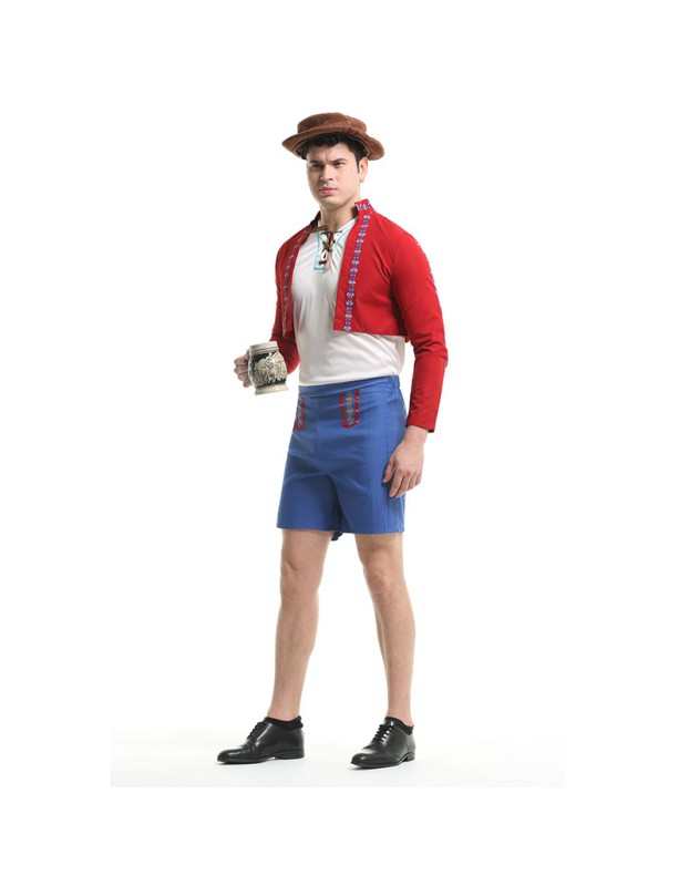 Carnival Costume Traditional Festival National Carnival Pageant  Men Costume XY82203