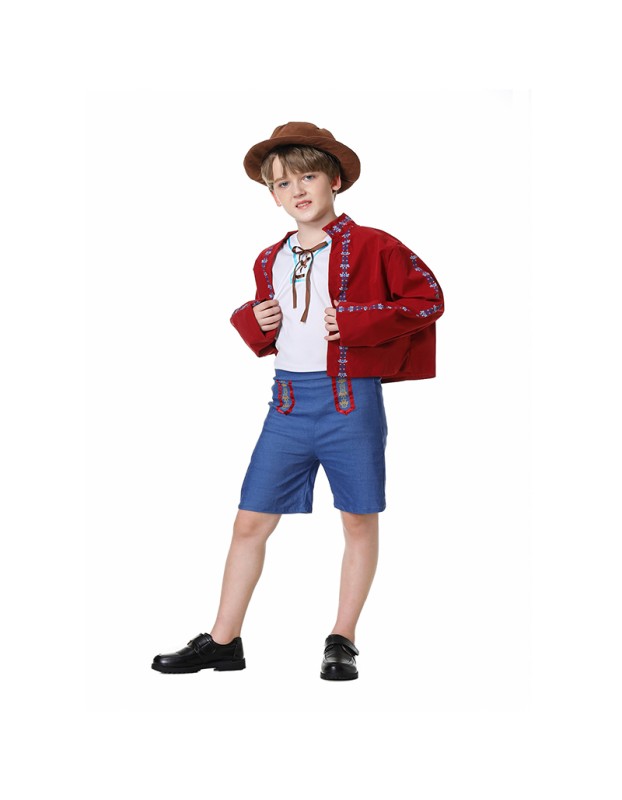Carnival Costume Traditional Festival National Carnival Pageant  Men Costume XY82203