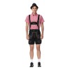 German Oktoberfest Male Bavaria Costume Overalls For Men MS4893