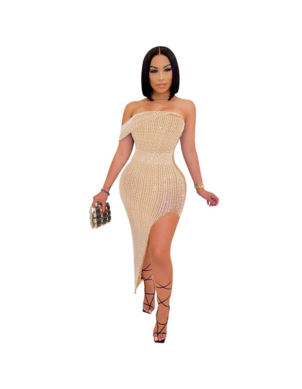 Breast Wrap Hot Drills The Net Yarn Party Dresses For Girls X5046