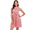 Short Lace Slender Temperament Lady Party Date Wedding Bridesmaid Dress CD071