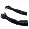 Sexy Play Magic Color Bright Leather Gloves Punk Street Dance Leather PU Gloves XX6925