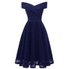Spring And Summer Bridal Lace Prom  Lady One Shoulder Bandage Dress CD1610