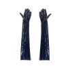 Sexy Play Magic Color Bright Leather Gloves Punk Street Dance Leather PU Gloves XX6925