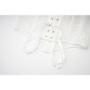 White Women Bustier Neckline Lace Sexy Fishbone Light Luxury Thin Shapewear Top Strap Corset AM22059