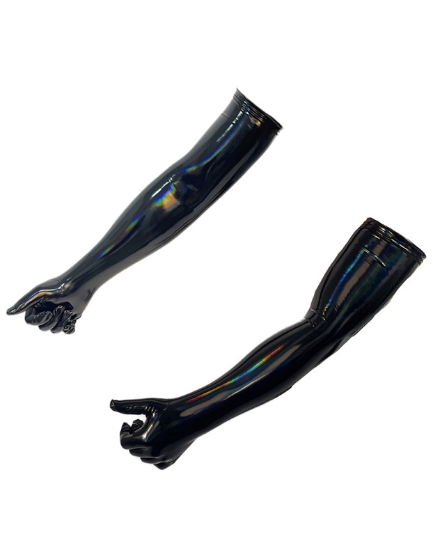 Sexy Play Magic Color Bright Leather Gloves Punk Street Dance Leather PU Gloves XX6925