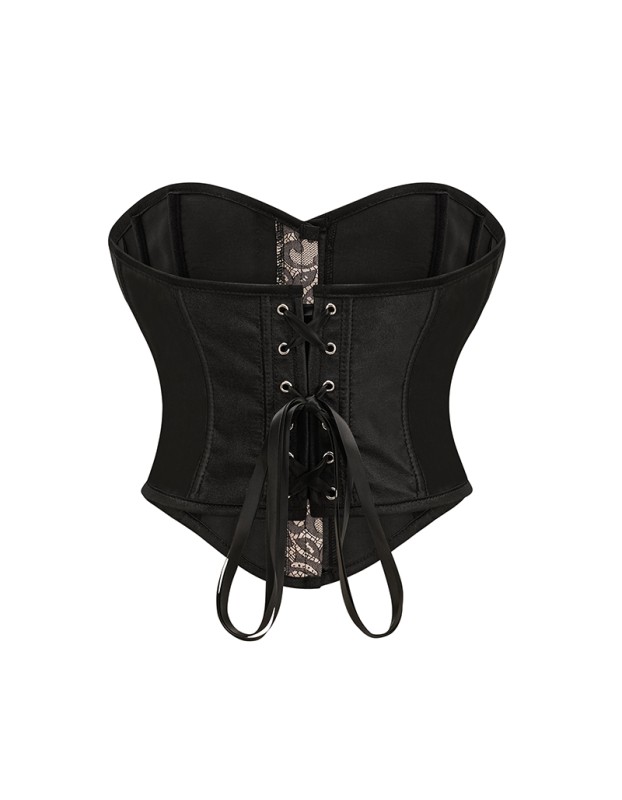 Short Shapewear Women's Bustier Top Strapless Sexy Printed Tank With a Strapless Waist Corset AM22060