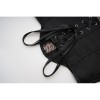 Short Shapewear Women's Bustier Top Strapless Sexy Printed Tank With a Strapless Waist Corset AM22060