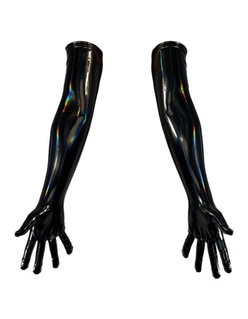 Sexy Play Magic Color Bright Leather Gloves Punk Street Dance Leather PU Gloves XX6925