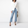 Short Suit Jacket Double Breasted Top Coat Solid Color Women Blazer H2013