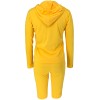 S-2XL hooded zipper sweater tights two-piece sports suit 9253