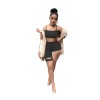 Sexy Tube Top Trendy Crop Top And Pants Solid Two Piece Set Short Set M050