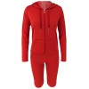 S-2XL hooded zipper sweater tights two-piece sports suit 9253