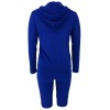 S-2XL hooded zipper sweater tights two-piece sports suit 9253