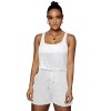 short one piece workout rompers and jumpsuits for women M30140