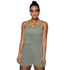 short one piece workout rompers and jumpsuits for women M30140