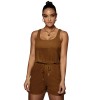 short one piece workout rompers and jumpsuits for women M30140