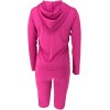 S-2XL hooded zipper sweater tights two-piece sports suit 9253