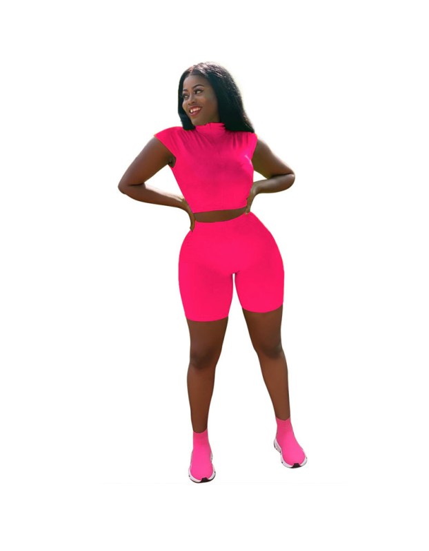 Summer Sexy Short Two Piece Set Tracksuit m8432