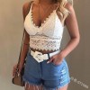 Lady Sexy Lingerie Lace Strap Crop Tops m8372