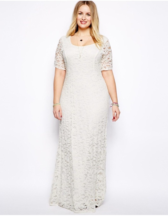 Elegant Women Lace Long Party Dress M30416