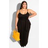 Womens Spaghetti Strap Beach Maxi Dress Plus Size M8425