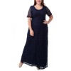 Elegant Women Lace Long Party Dress M30416