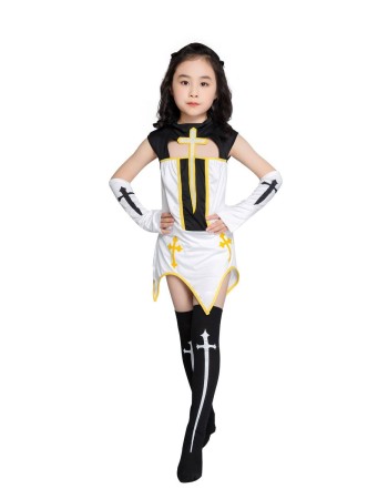 Children Halloween game uniform role playing nun costume uniform temptation M40645
